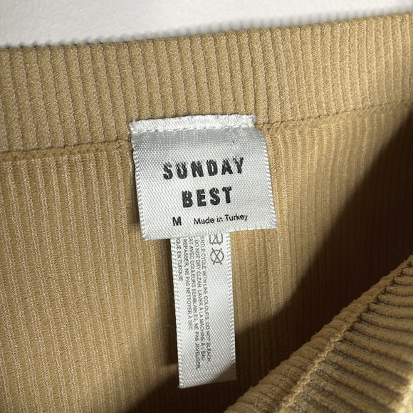 Sunday Best Tan Ribbed Knit Top - Picture 2 of 5